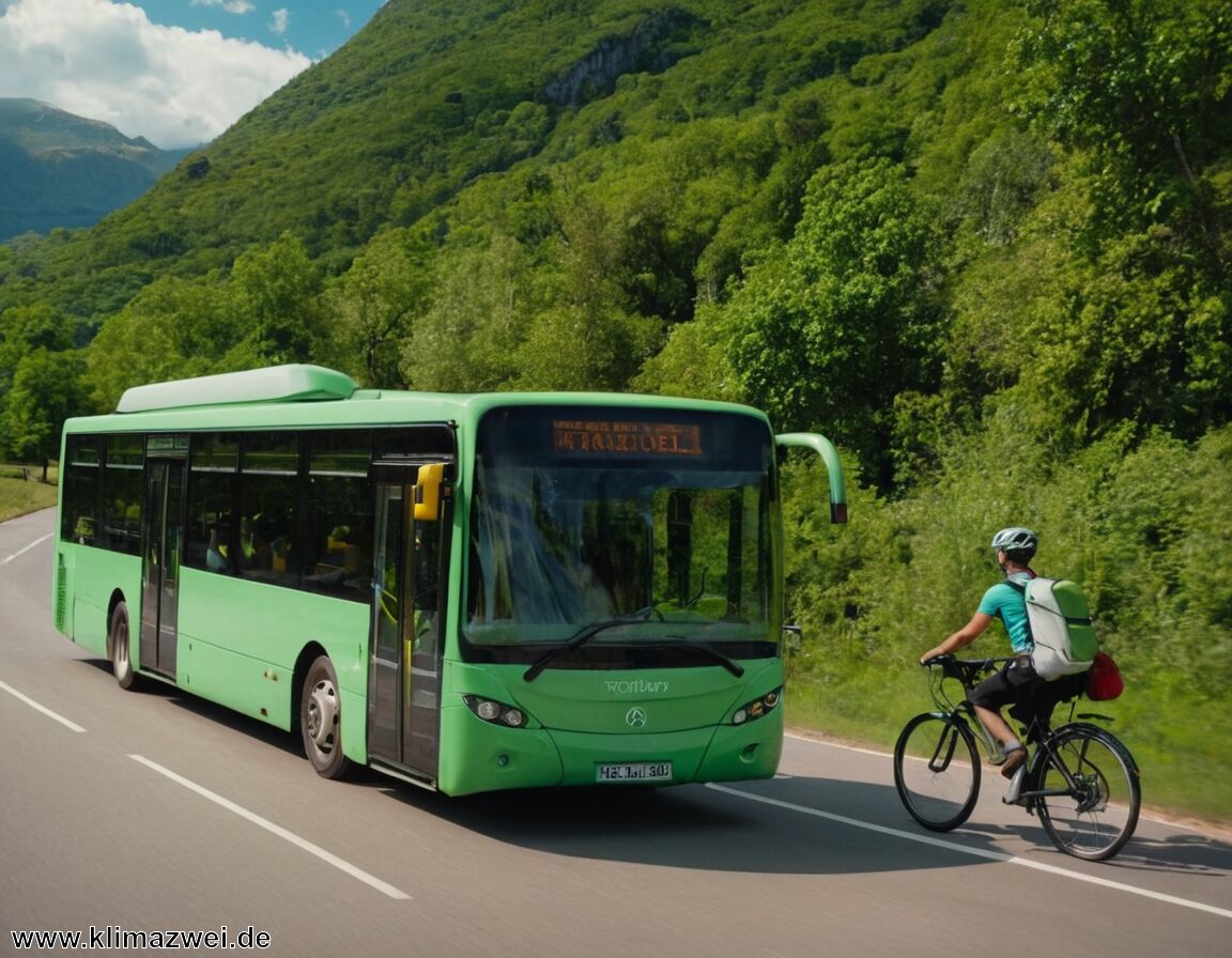 Umweltschonende Verkehrsmittel am Reiseziel nutzen   - Klimafreundlich reisen: So geht umweltbewusstes Urlauben